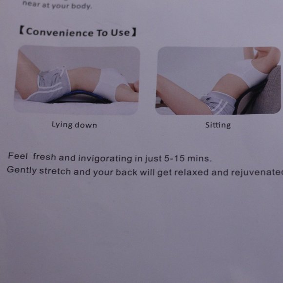 Back Stretcher Lumbar Stretcher Multi-Level Lumbar Stretching Device - Picture 2 of 6